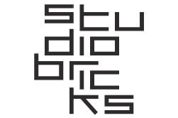 The logo for Studiobricks