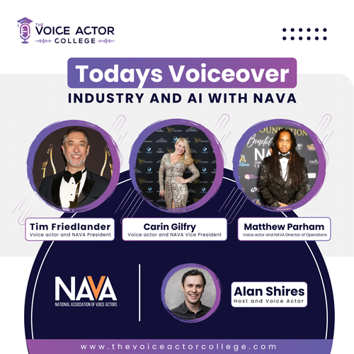 Todays Voiceover Industry and AI with NAVA